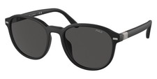 New Polo Ralph Lauren Man Sunglasses PH4207U 562487 Matte Black /Grey Lens 54mm