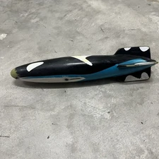 SwimWays Toypedo Orca Whale Torpedo 10”  Vintage Swimming Pool Diving Toy