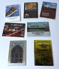 Lot of 7 Vintage Soviet Union Post Card Books (Artwork, Architecture, More)