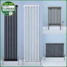 Traditional 2 3 4 Column Radiator Vertical Horizontal Heating Cast Iron Style UK