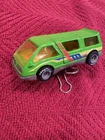 Vtg 1985 Hot Wheels 1/64 Diecast Green Dream Van XGW w/ Real Riders Very Good