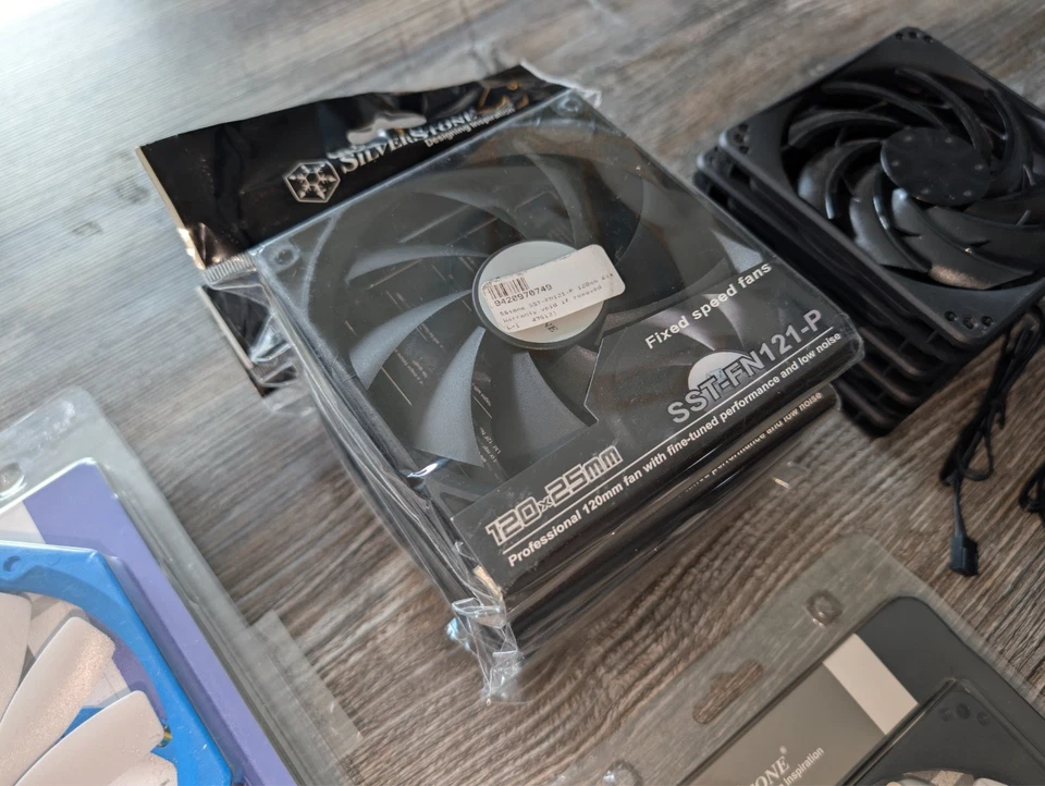 Silverstone PC Fan Bundle – 18x Mixed Models – Mostly Brand New & Boxed - Image 2 of 4