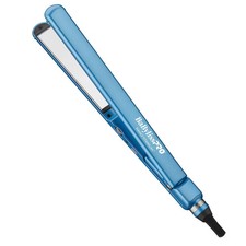 BaBylissPRO Nano Titanium Ultra-Thin Straightening Flat Iron - Blue - 1"
