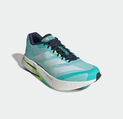 Size 10.5 - Adidas Adizero Boston 13 Flash Aqua Men s  JS4945