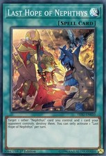 Yu-Gi-Oh TCG HISU-DE010 SR Letzte Hoffnung der versteckten Beschwörer Nephthys