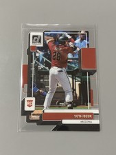 2022 Seth Beer ROOKIE Panini Chronicles #15 Clearly Donruss - Diamondbacks