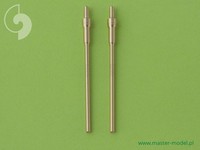 Master 48-015 German Aircraft Machine Gun Mg 151 (2Cm) Barrels (2Pcs 1/48 Model