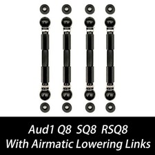 For Audi Q8 SQ8 RSQ8 Q8 E-tron Adjustable AIR Ride SUSPENSION LOWERING Links KIT