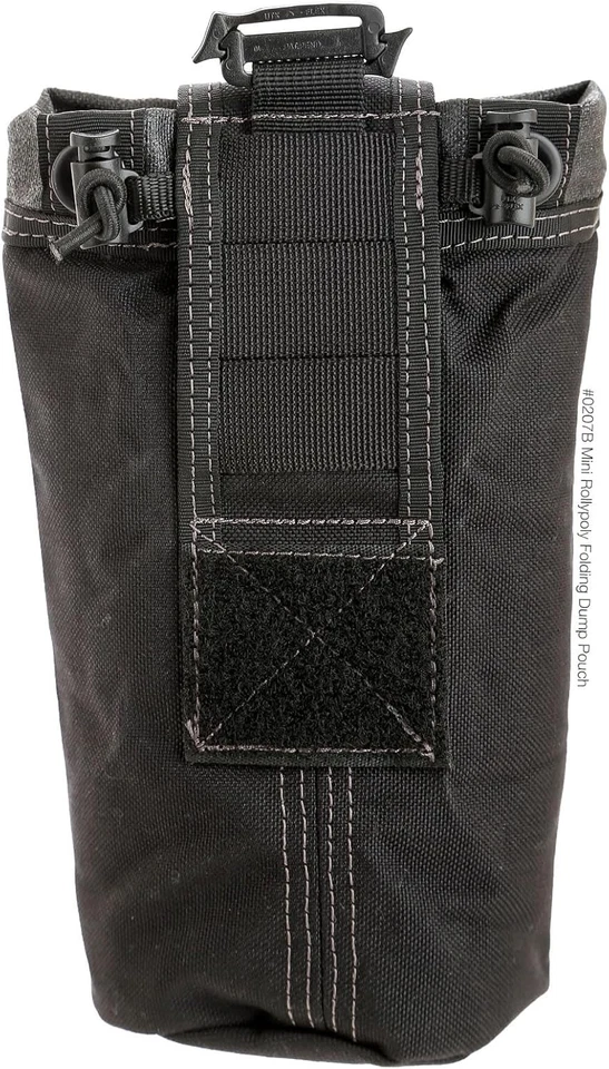 MAXPEDITION Mini Rollypoly Bolsa de Volteo Plegable Talla Única, Negro  Foto 3 de 4