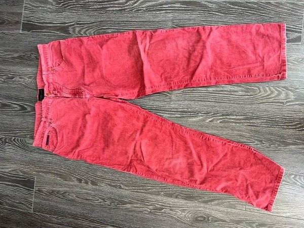 Women Gant Trousers Pink Velvet 50