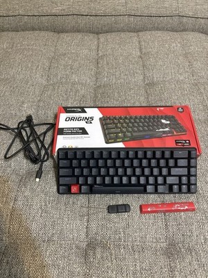 HyperX - Alloy Origins 65% Compact Wired Mechanical Red Linear Switch Gaming ...