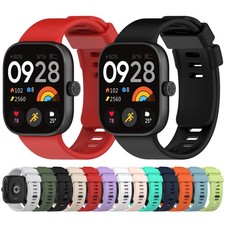 27mm Silicone Watch Strap Soft Reverse Buckle Watch Band for Redmi watch 4