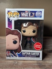 Figura exclusiva Funko Pop Marvel Studios What If Captain Carter 875 GameStop