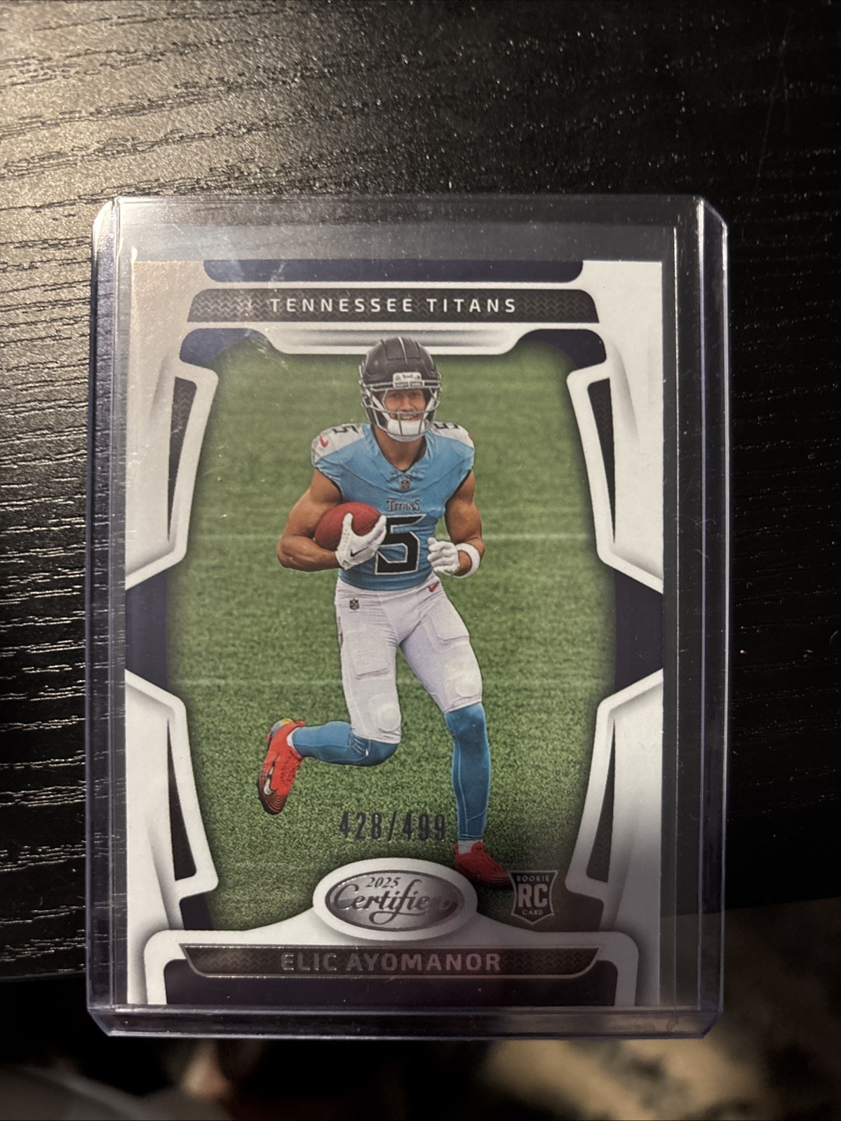 2025 Panini Certified - Elic Ayomanor #152 (RC) /499 Tennessee Titans