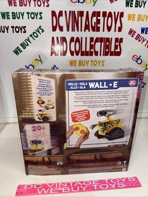 Hello Wall-E Disney Remote Control Robot  Lights Sound With Box 2020 Mattel  