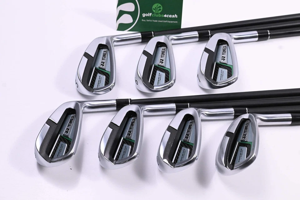 Yonex Ezone GS i-Tech Irons / 5-PW+GW / Regular Flex Yonex EX-G02 Shafts - Image 2 of 4
