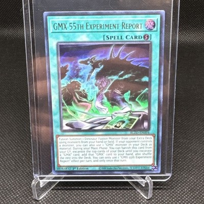Yugioh! GMX 55th Experiment Report BLZD-EN094 Ultra Rare 1st Ed NM