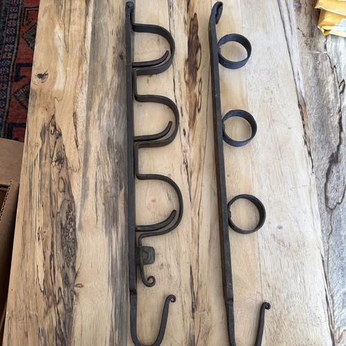 Blacksmith Made, Williamsburg Repro Musket iron Wall Rack