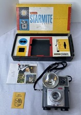 Kodak Brownie Starmite Outfit Camera in Original Box, Neck Strap Manual Untested