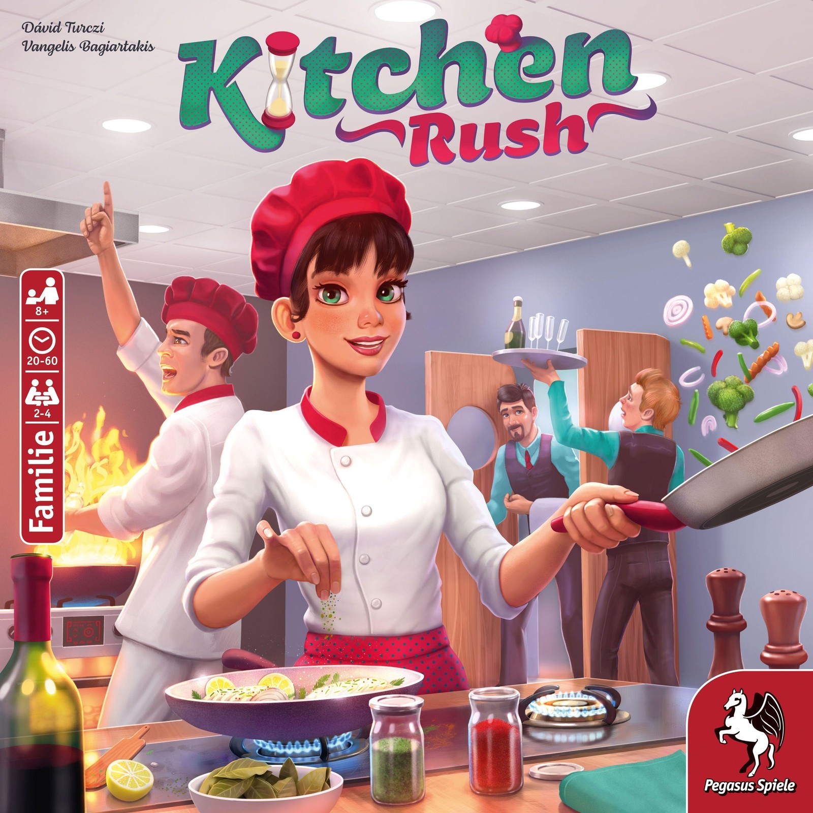 Pegasus Spiele 51223G Kitchen Rush *Empfohlen Spiel Des Jahres 2020* - Bild 8