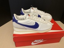 New Womens Nike Cortez White/ Deep Night Phantom Athletic Shoes. Size 8.5. Nice