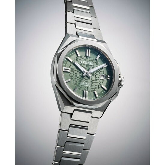PSL Citizen Series 8 Mechanical NB6080-51W 2026 Model Green Dial