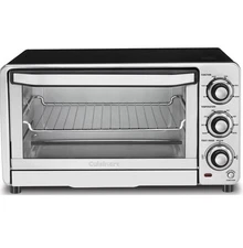 Cuisinart TOB-40N Classic Toaster Oven Broiler Brushed Stainless Steel 1800W NIB