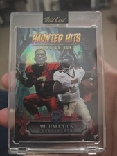 2025 Wild Card Haunted Hits Monster Hunt Jersey Edition Michael Vick 3/10