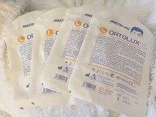 Master-Aid. Paraocchi autoadesivo Ortolux. Trasparente e infrangibile. 4ct