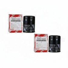 2 X Genuine Toyota 90915-YZZE2 Oil Filters OEM Corolla Camry Yaris RAV4