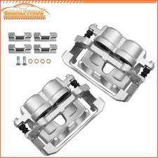 Pair Front Brake Caliper Wbracket For Jeep Grand Cherokee 2006-2010 Commander Pair Front Brake Caliper Wbracket For Jeep Grand Cherokee 2006-2010 Commander