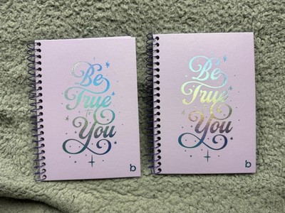 Be Rooted Be True To You Spiral Notebook 5x7 80 Sheets Lined Holographic Foil