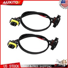 5202 2504 to H11 H8 880 Fog Light Conversion Wire Harness Pigtail Socket Plugs