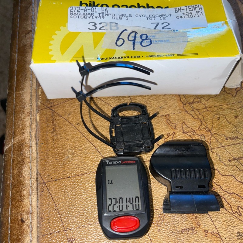 Nashbar Tempo Bicycle Wireless Speed  Computer-NEW (Brand New Battery)