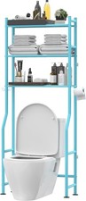 Freestanding Metal Bathroom, 3-Tier Over The Toilet Storage