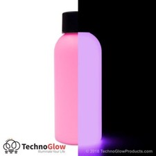 Glow in the Dark Paint, Bright Cotton Candy - UV Reactive Luminescent Paint