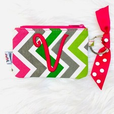 Initial Key Ring ID Case Letter V FREE Shipping