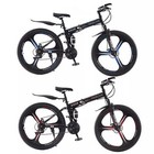 SHIMANO Folding Mountain Bike 26 27.5Inch Wheel 21 Speed Full Suspension Bicycle