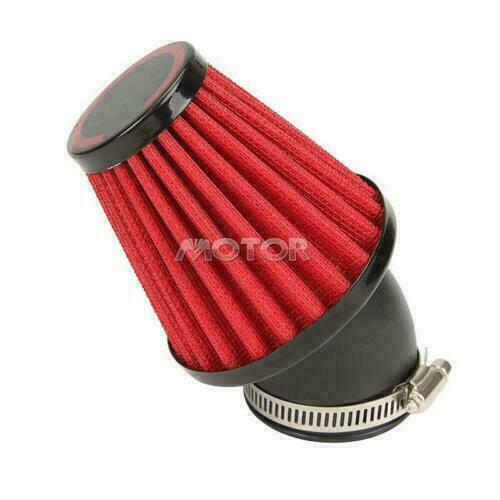 Filtro de admisión de aire rojo 42 mm para Kawasaki KZ900B KZ1000 LTD KZ1000 POLICE GPZ1100 - Imagen 5 de 12
