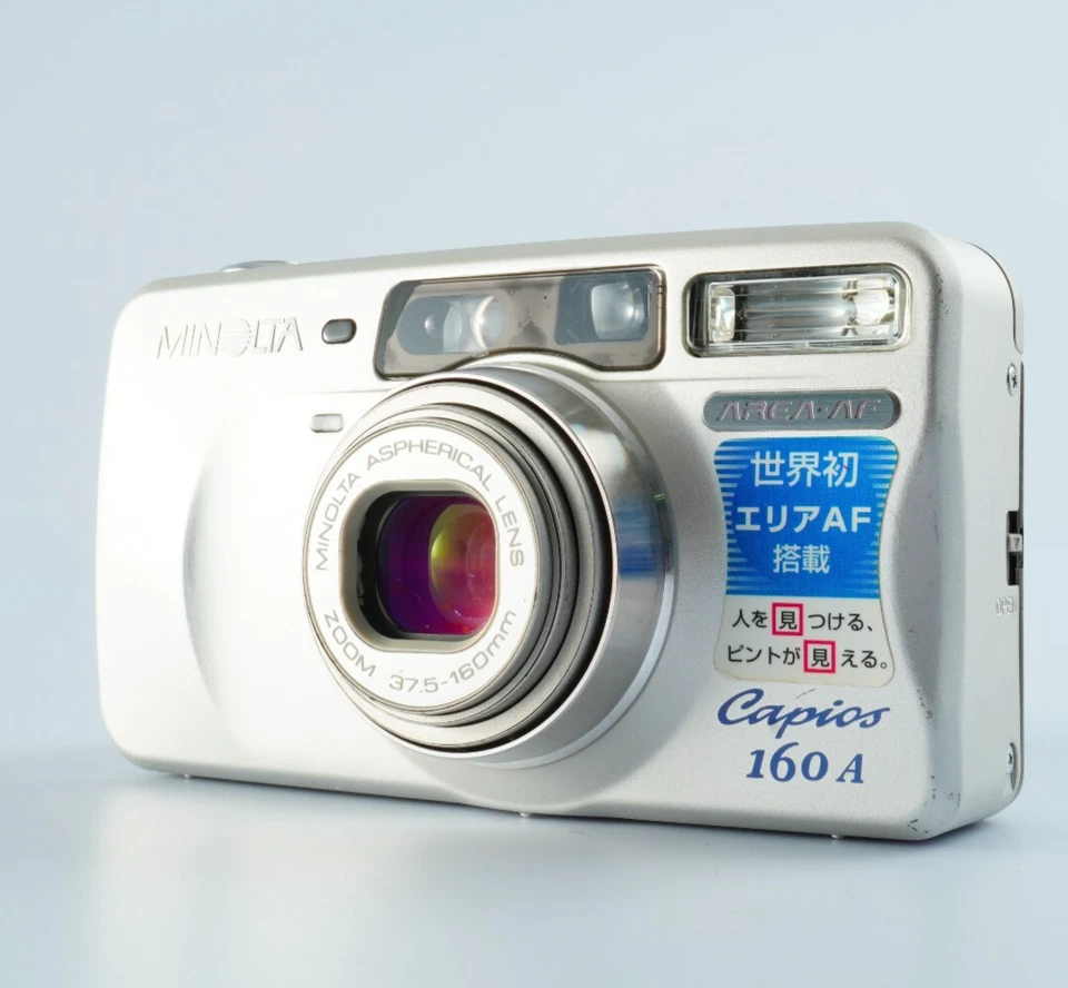 Cámara fotográfica de 35 mm EX+++ MINOLTA Capios 160A apuntar y disparar de JAPÓN