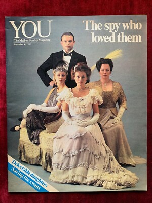 YOU magazine 4-September-1983 SAM NEILL Sidney Reilly Ken Follett Globe Theatre