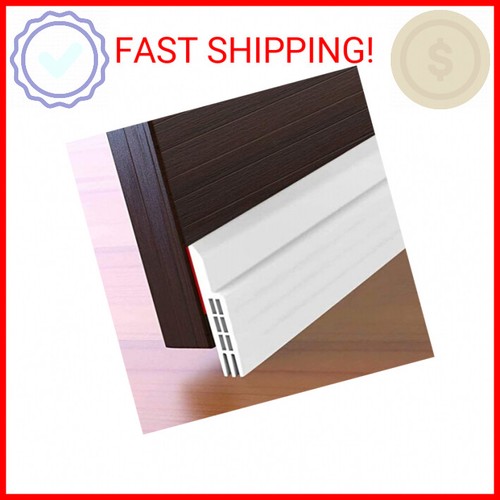 Suptikes Under Door Soundproof Door Draft Stopper White for sale