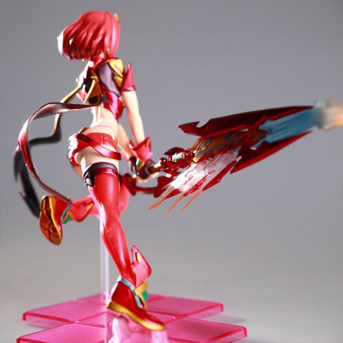 Xenoblade 2 Figure Mythra Pyra Scala 1/7 PVC Modellino Figure Combattimento Unisexgift - Foto 15 di 20