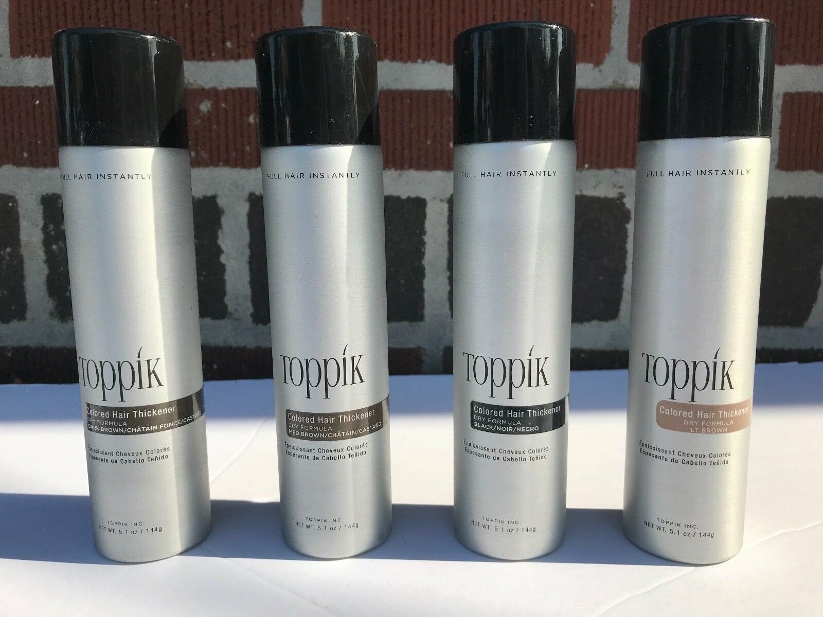 Toppik Fullmore Colored Hair Spray Thickener  oz / 144g Choose Your Color  | eBay