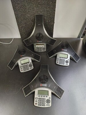 POLYCOM SoundStation IP 5000 PN 2201-30900-011 Lot of 4