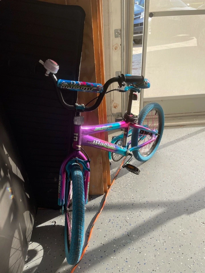 Bicicleta Illusion para niña Genesis 71885 18 pulgadas - azul/púrpura Foto 2 de 4