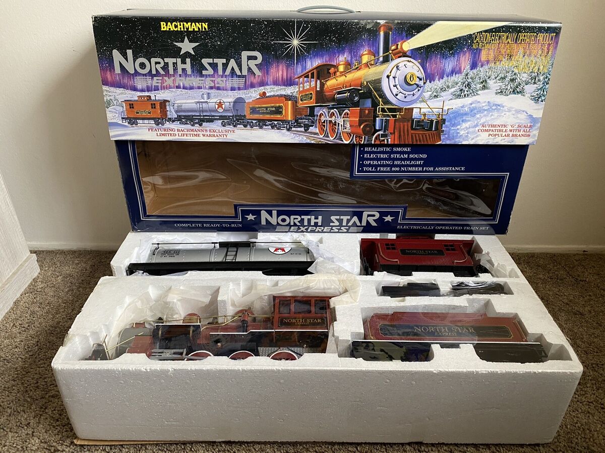 Vintage Bachmann Train Set G Scale Big Hauler North Star Vintage Bachmann Train Set G Scale Big Hauler North Star