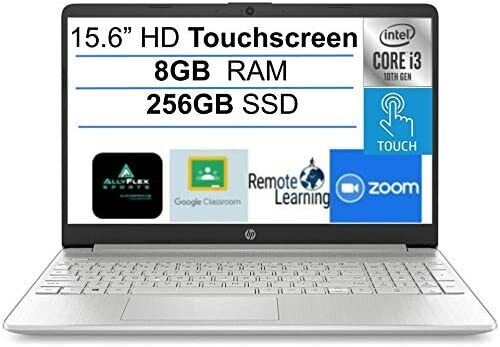 Brand New HP 15.6" Touch Screen Laptop,Intel i3 10th,4or8GB RAM, 128/256 SSD - Picture 1 of 6