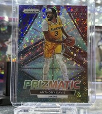 2022-23 PANINI PRIZM #17 ANTHONY DAVIS PRIZMATIC FAST BREAK SILVER PRIZM 