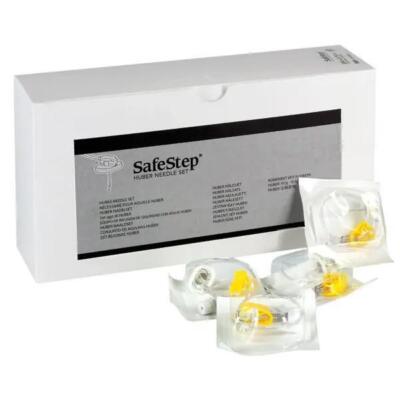 Safestep Huber Sicherheits-Infusionsset - Nadelfreier Konnektor Transparent